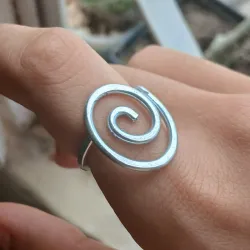 Anillo ovalado (alambre de 2mm)