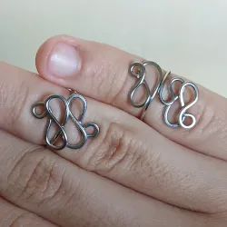Anillos de medio dedo