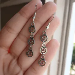 Aretes de 3 espirales.
