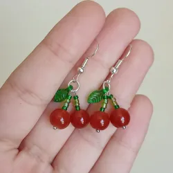 Aretes de cerecita 🍒