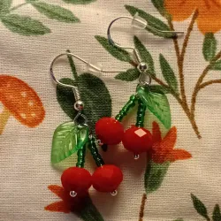 Aretes de cerecita 🍒