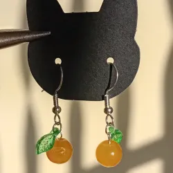 Aretes de naranjita 🍊