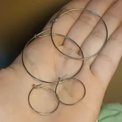 Argollas de acero inoxidable