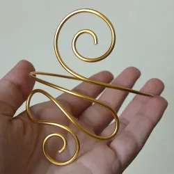 Brazalete de espiral (otra versión) 