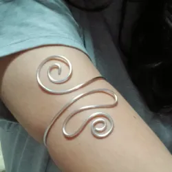Brazalete de espiral (otra versión) 
