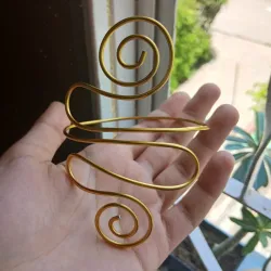 Brazalete de varias espirales