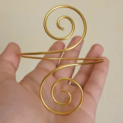 Brazalete de 2 espirales (básico)