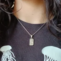 Cadena de "carta con ojo"