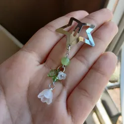 Estrella de campanillas blancas