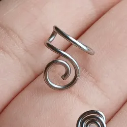 Gitanilla para la oreja de aro y espiral
