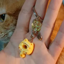 Llavero de gato