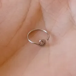 Piercing para el nostril (aro)