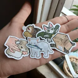 Stickers de gatitos