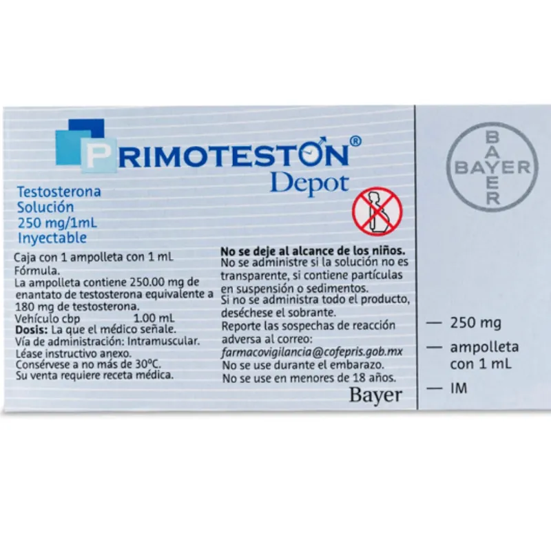 PRIMOTESTON DEPOT (Testosterona Enantato)