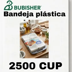 Bandeja plástica