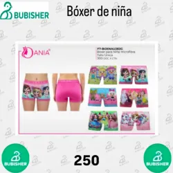 Bóxer de niña