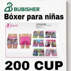Bóxer para niñas