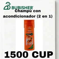 Champú con acondicionador