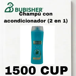 Champú con acondicionador