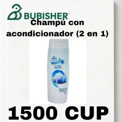 Champú con acondicionador