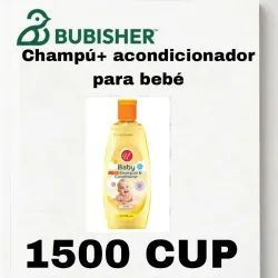 Champú y acondicionador para bebé
