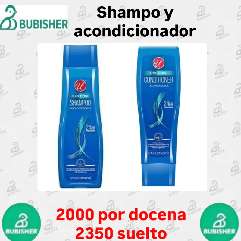 Juego de shampo y acondicionador