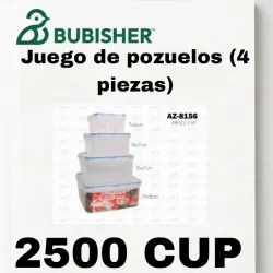 Juegos de pozuelos de 4 piezas