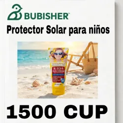 Protector solar para niños