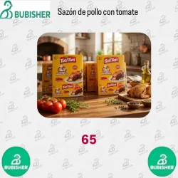 Sazón de pollo con tomate
