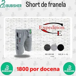 Short de franela
