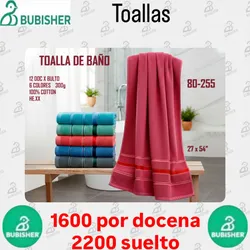 Toallas de baño 