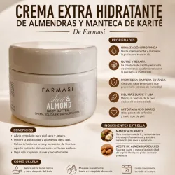 Crema Corporal de Almendras y Karité