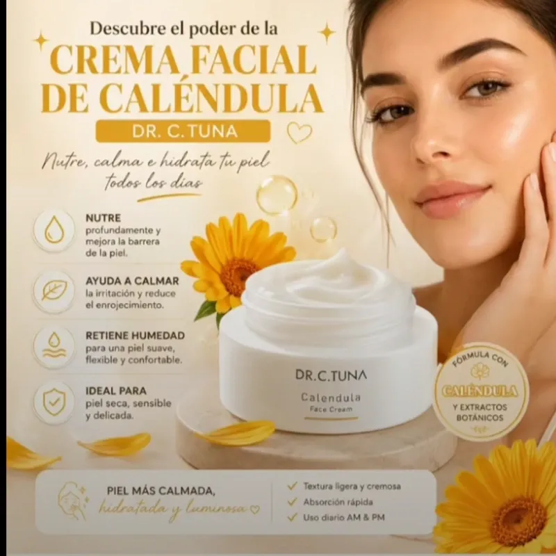 Crema facial CALÉNDULA