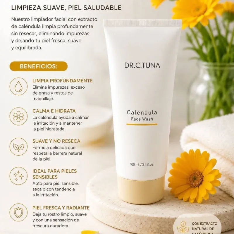 Limpiador facial CALÉNDULA
