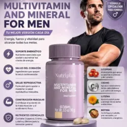 Multivitaminas y Minerales para Hombres