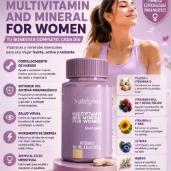 Multivitaminas y minerales para Mujeres