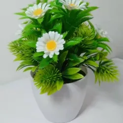 Macetas con flores medianas 