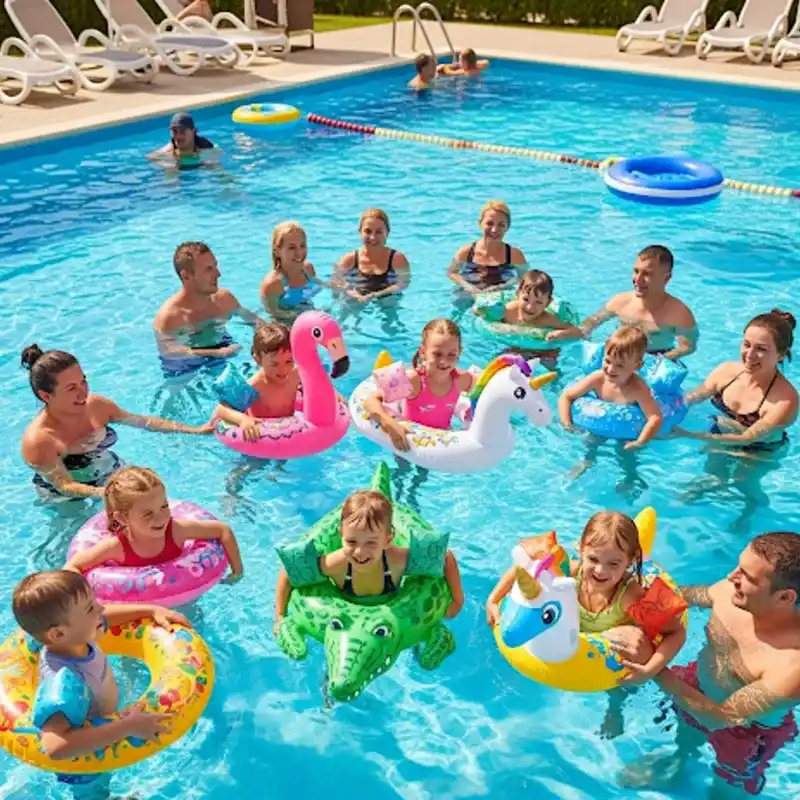 Alquiler de balsa infantil 