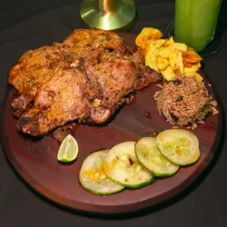 Chuleta de cerdo a la parrila