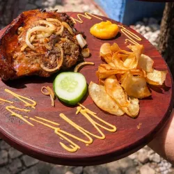 Chuleta de cerdo a la parrila