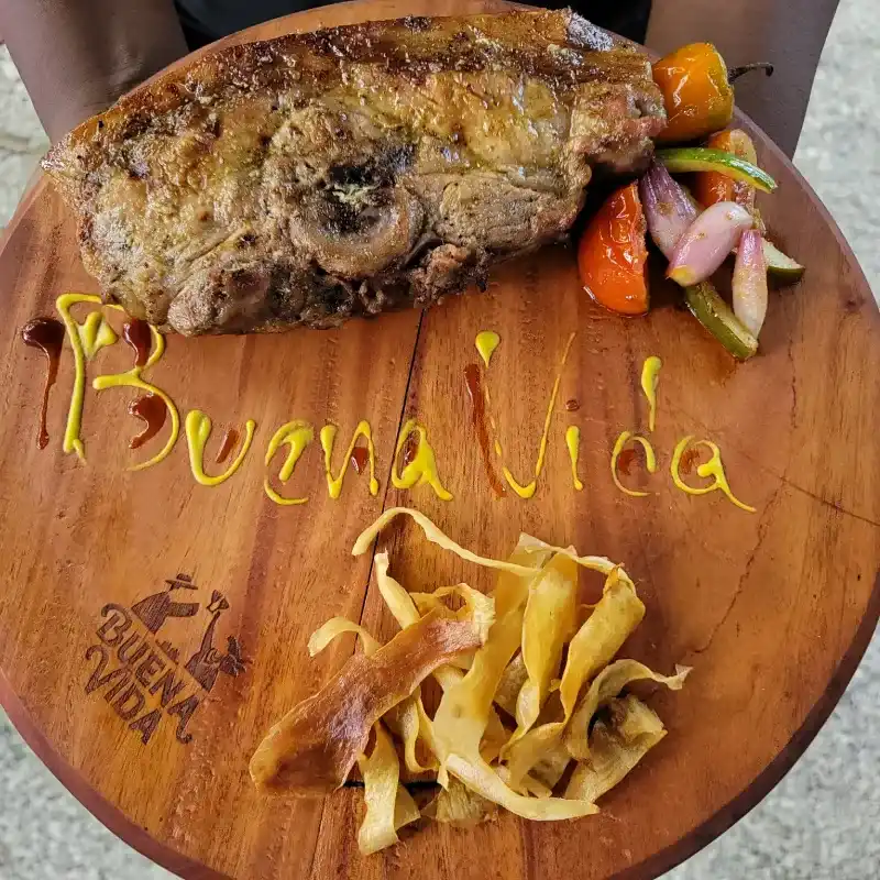 Chuleta de cerdo a la parrila