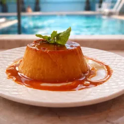 Flan de leche 