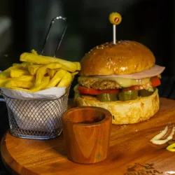 Hamburguesa Simple 