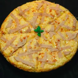 Pizza Jamón Bravo 