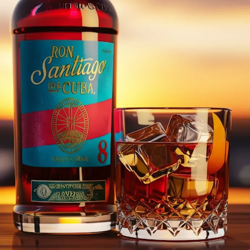 Ron Santiago Añejo 8 AÑOS (60ml)