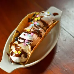 TACOS DE HELADO
