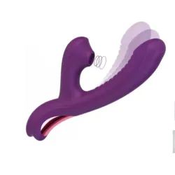 Consolador succionador