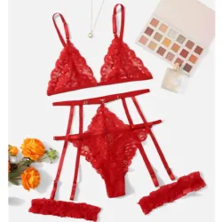 Lencería roja
