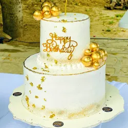 Cake de 2 niveles + temática 