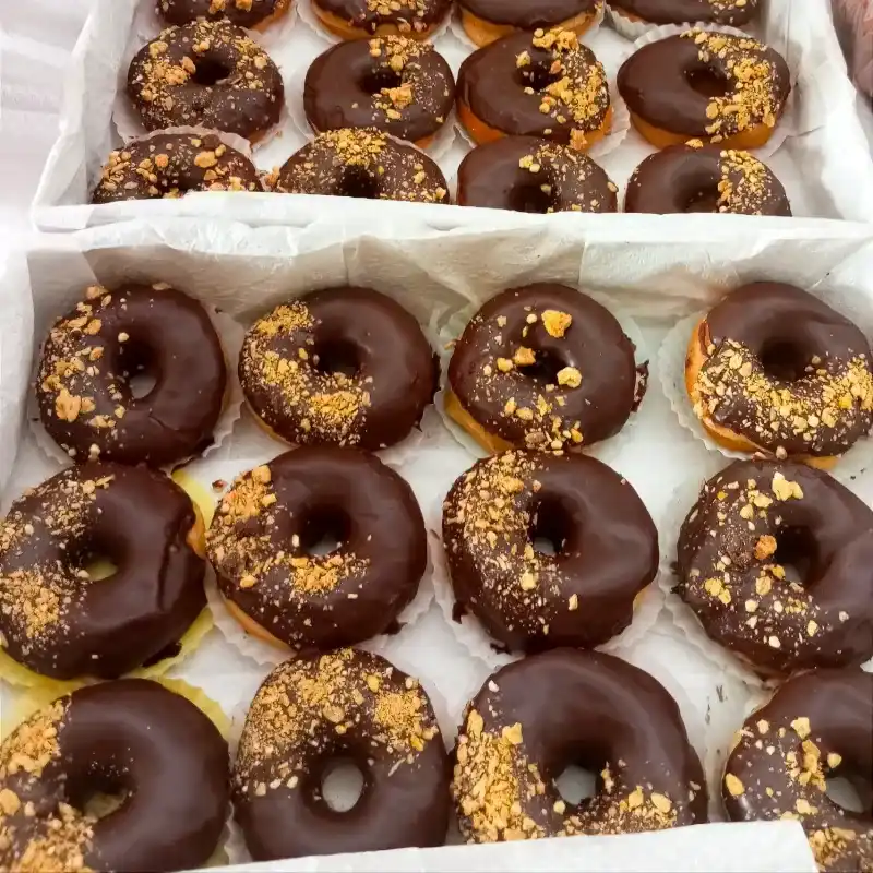 Donas con cobertura 